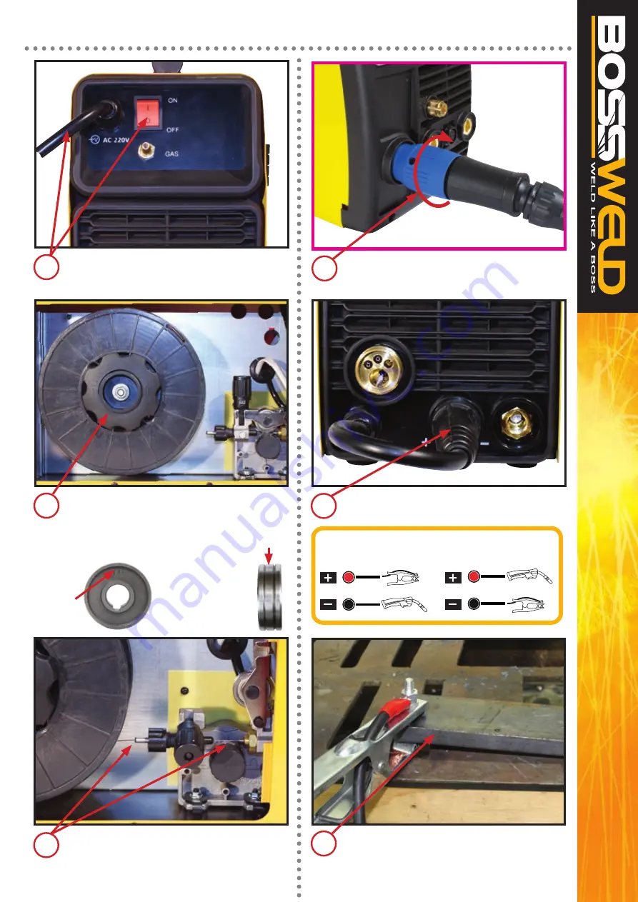 BossWeld 660250 Manual Download Page 31