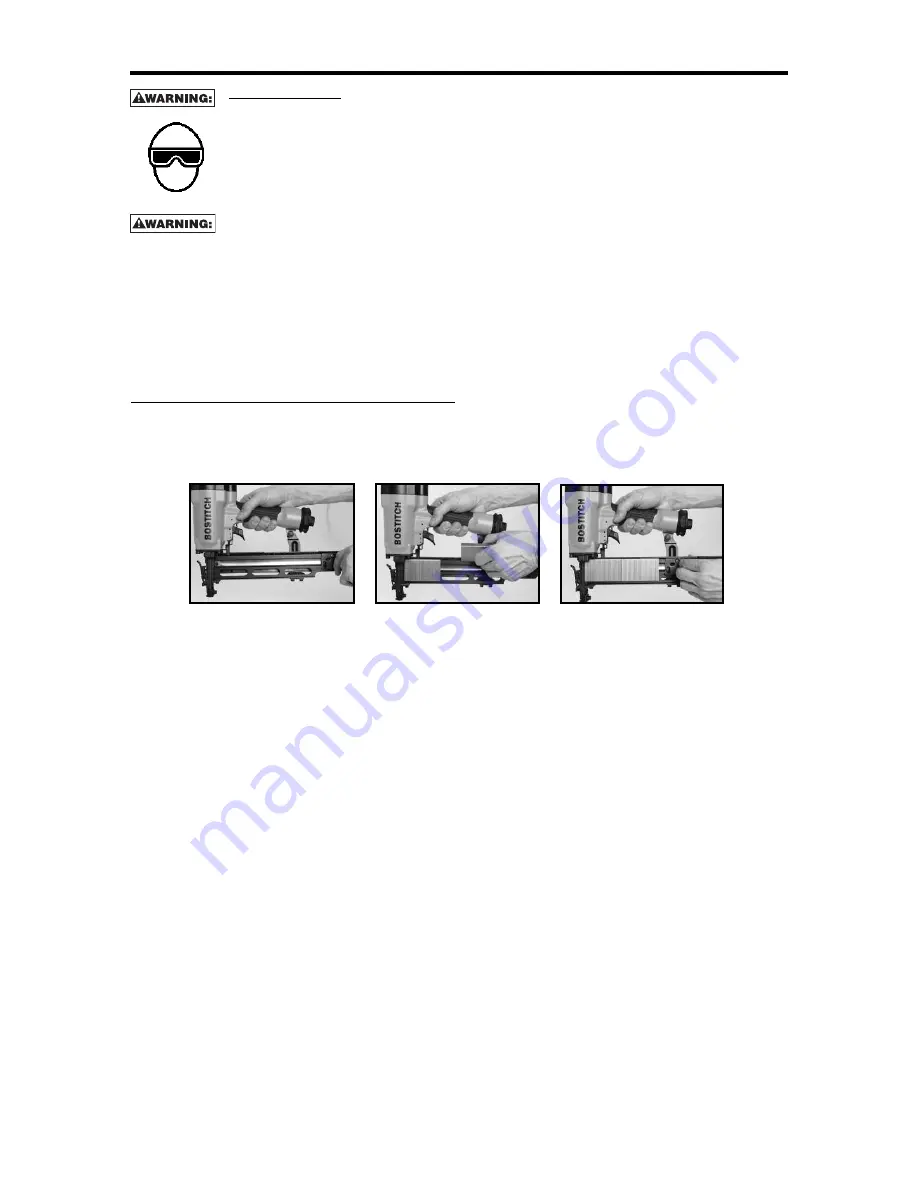 Bostitch 651 SERIES Скачать руководство пользователя страница 7