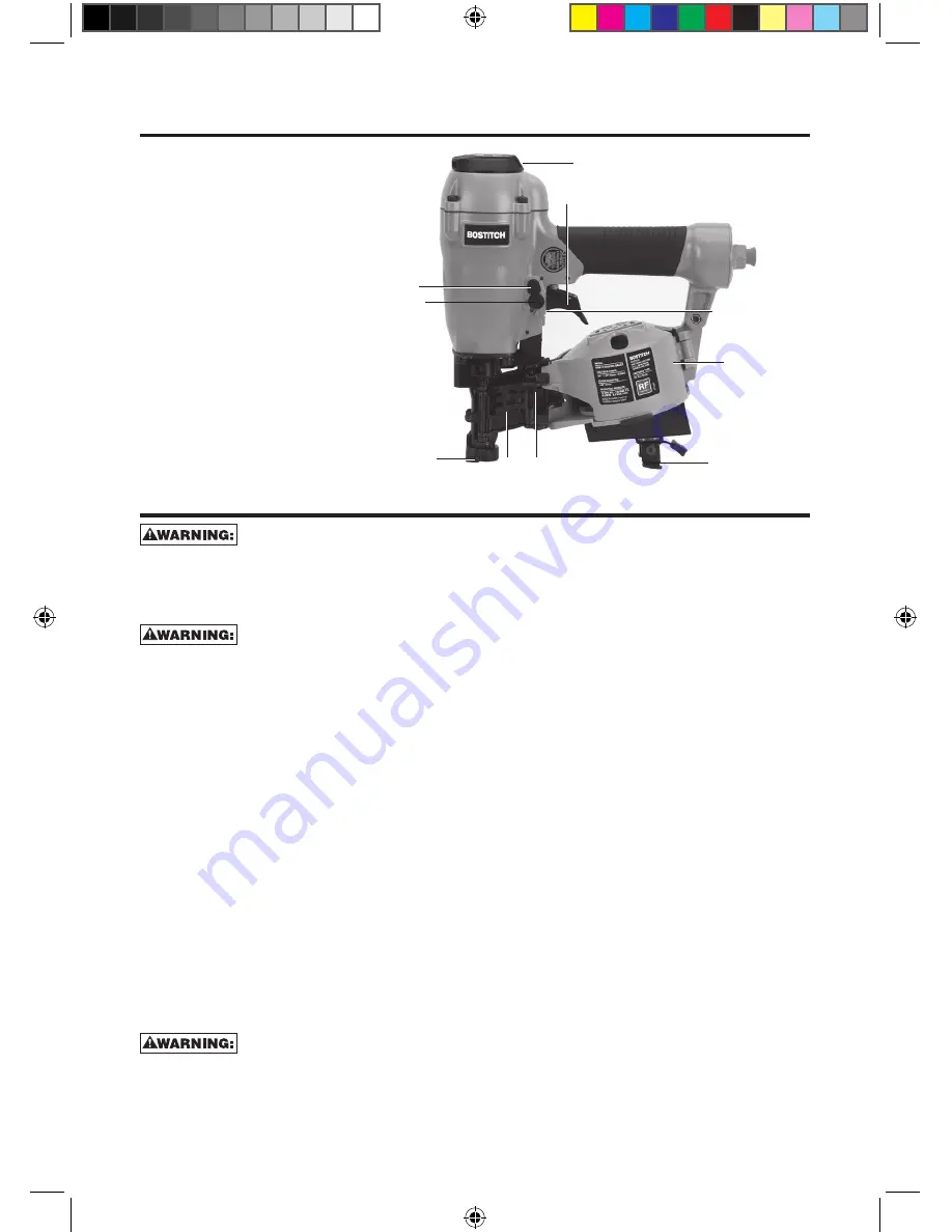 Bostitch BRN175 Operation And Maintenance Manual Download Page 5