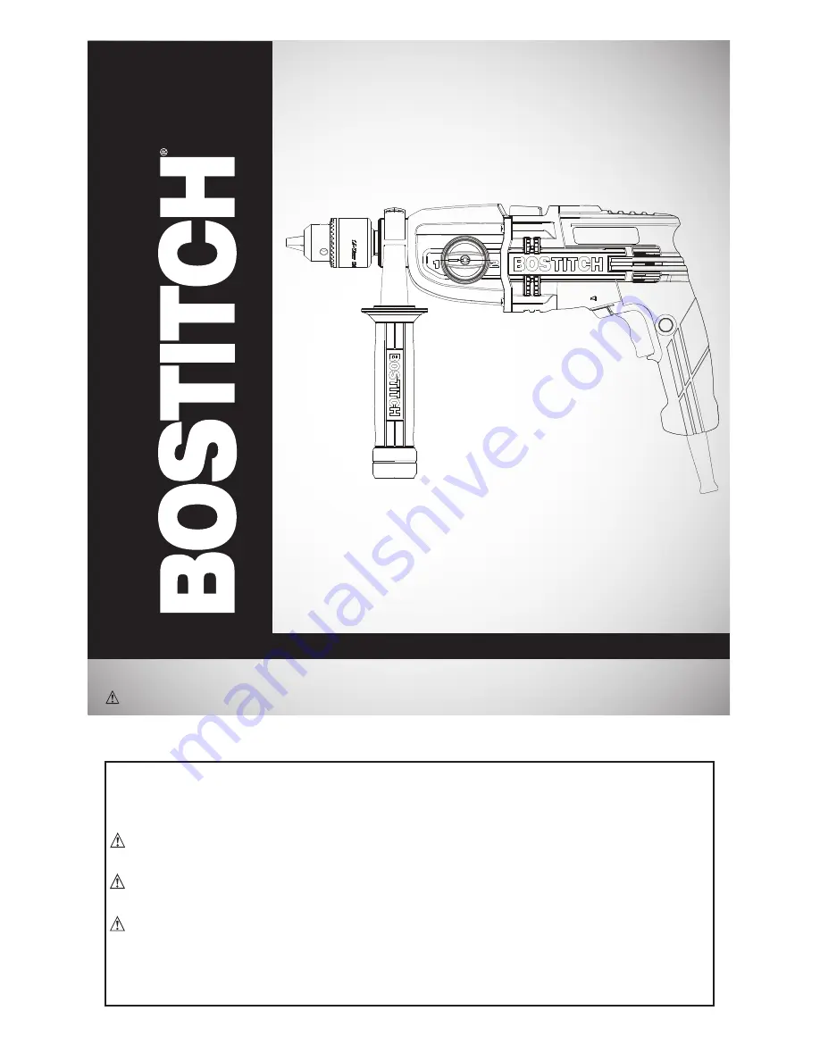 Bostitch BTE140 Instruction Manual Download Page 18