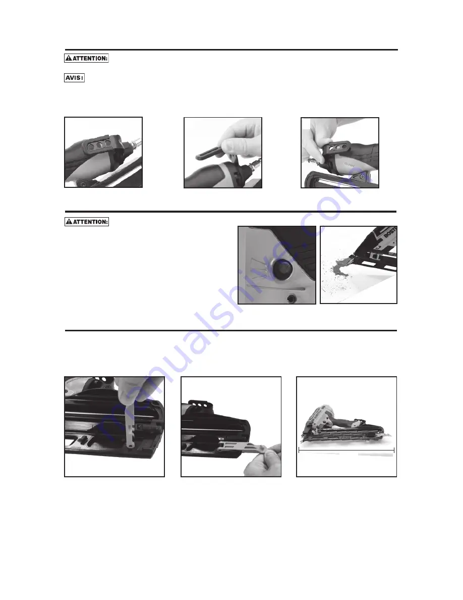 Bostitch BTFP72155 Operation And Maintenance Manual Download Page 43