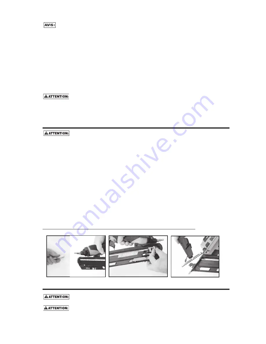 Bostitch BTFP72155 Operation And Maintenance Manual Download Page 45