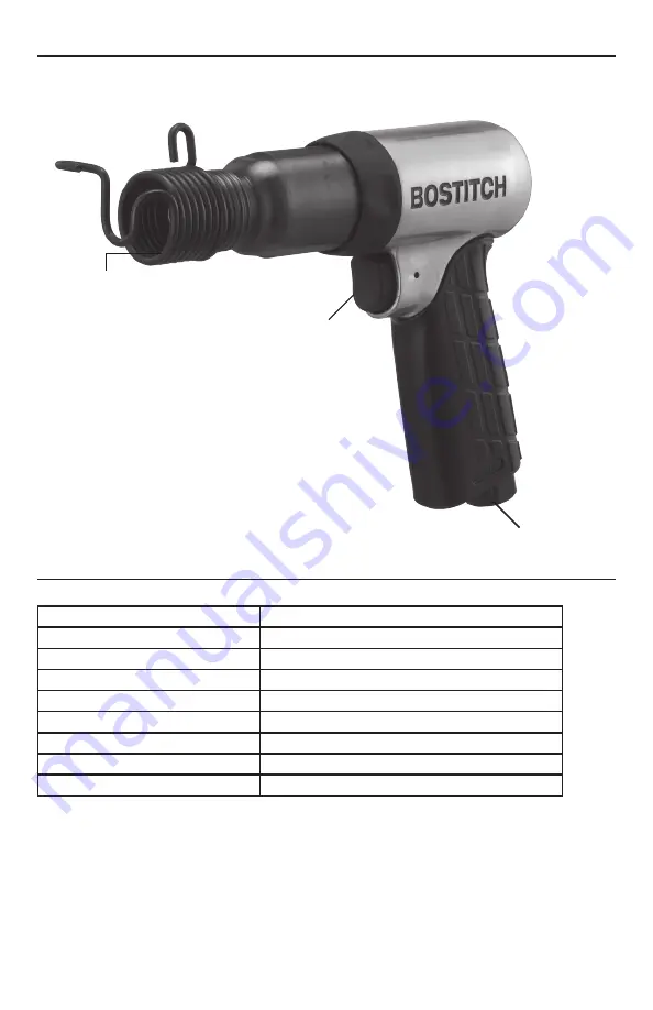 Bostitch BTMT72394 Operation And Maintenance Manual Download Page 23