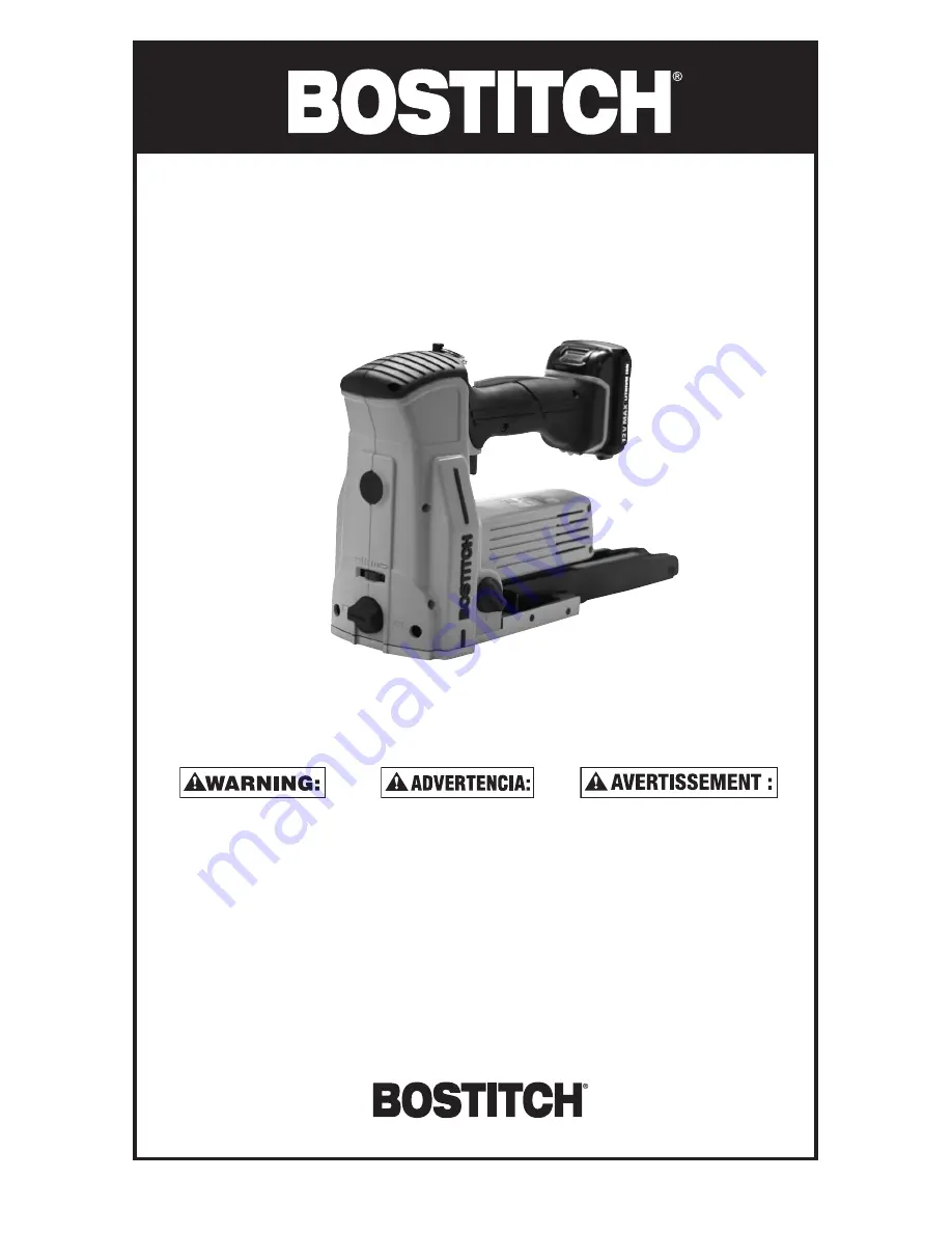 Bostitch DSC-3219 Скачать руководство пользователя страница 1