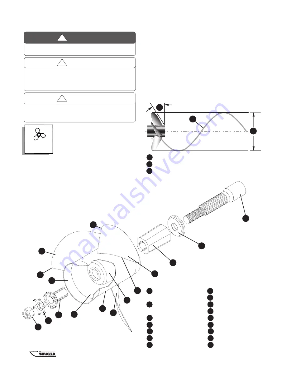 Boston Whaler 305 conquest Owner'S Manual Download Page 56