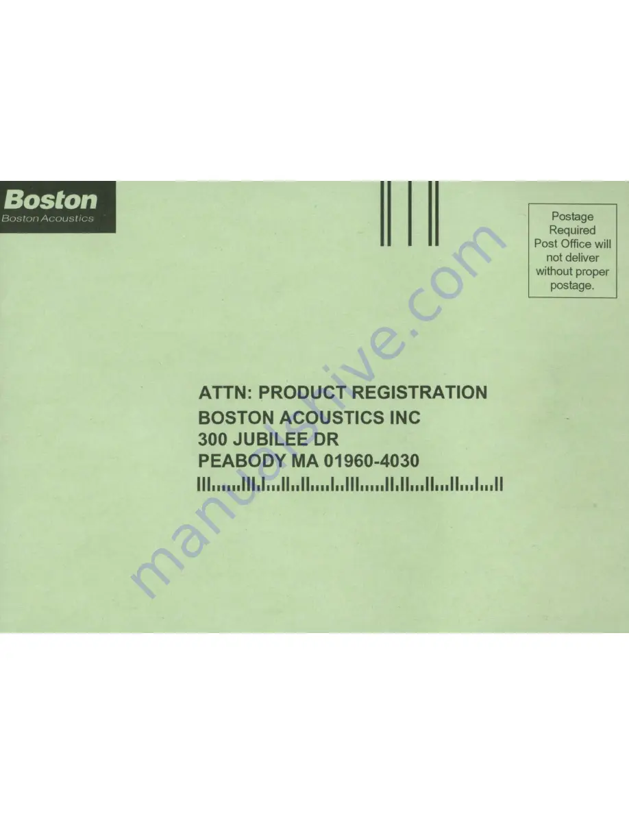 Boston Micro130x Manual Download Page 6