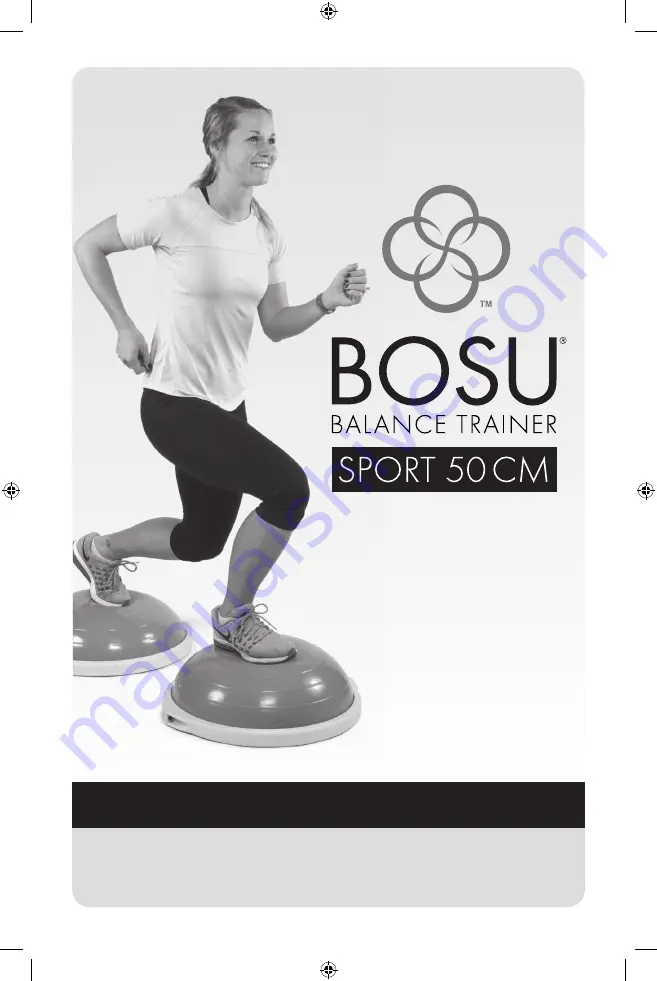 BOSU Sport Balance Trainer Owner'S Manual Download Page 1