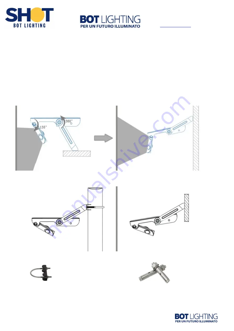 BOT LIGHTING YUMA10N Instruction Manual And Maintenance Download Page 4