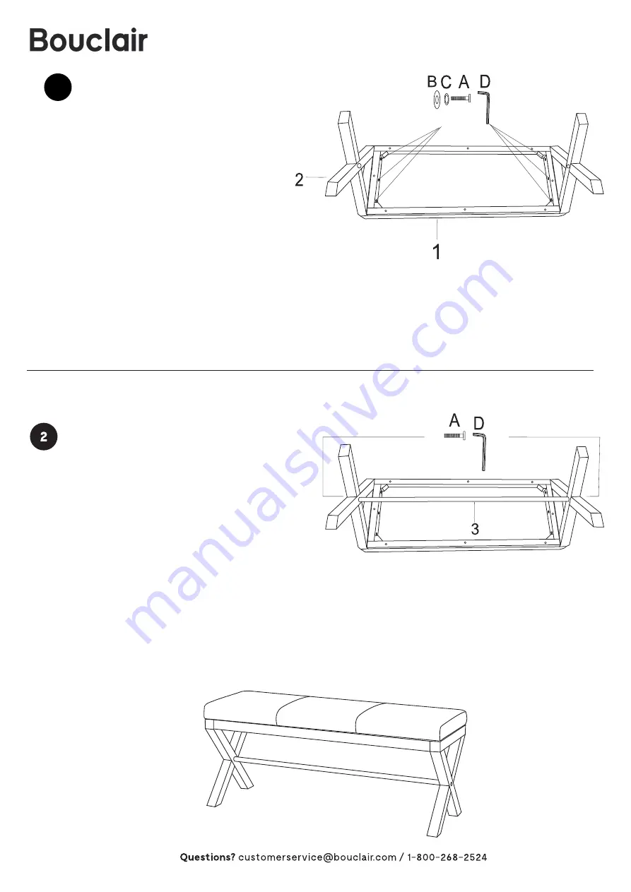 Bouclair 9396947 Скачать руководство пользователя страница 3