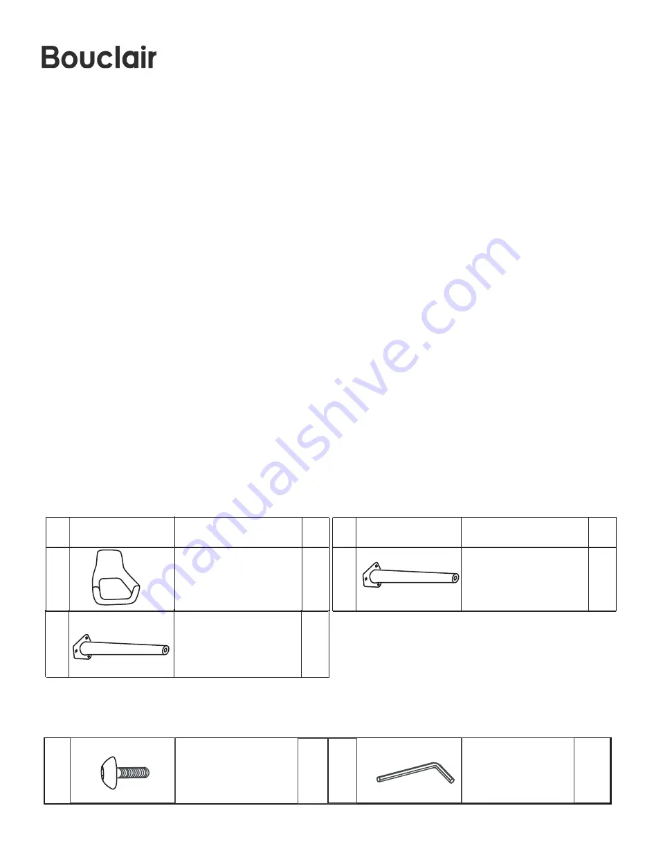 Bouclair 9398675 Скачать руководство пользователя страница 1