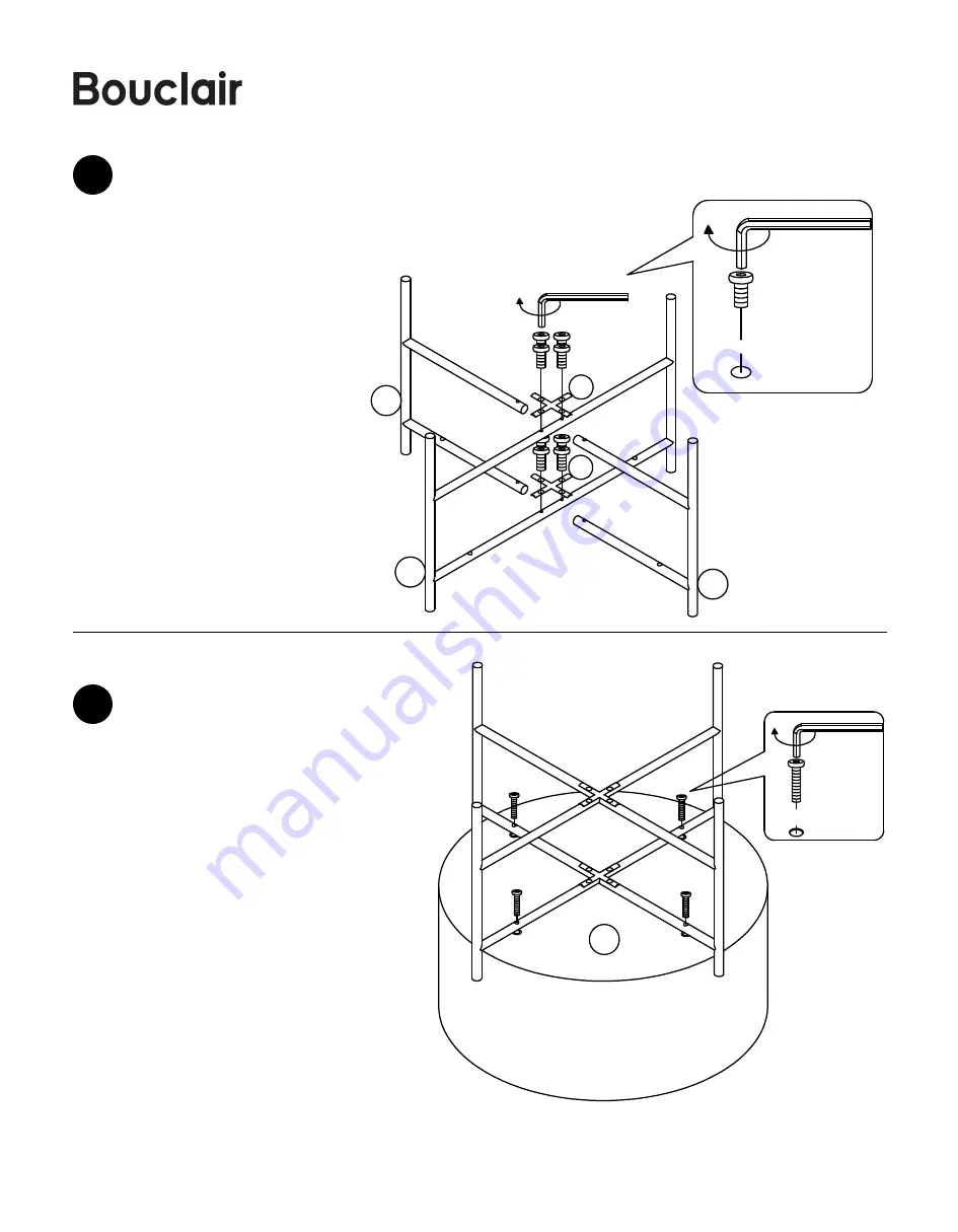 Bouclair 9400341 Assembly Instructions Download Page 2