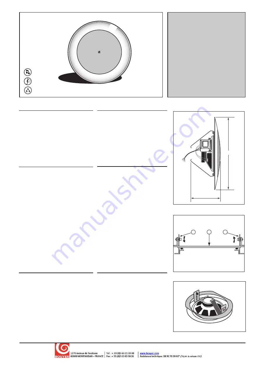 Bouyer RB 2701 Manual Download Page 1