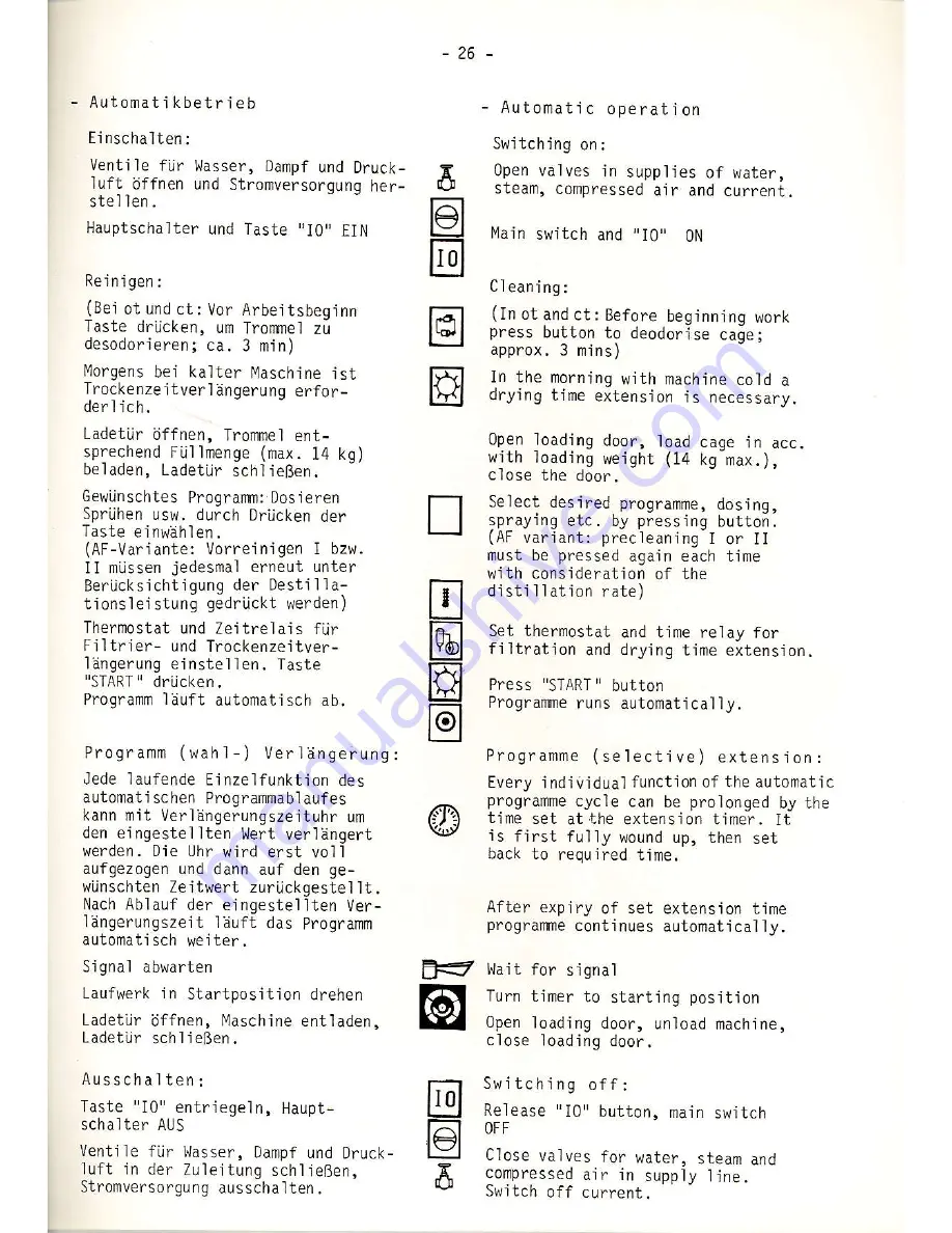 BOWE P414 Instruction Manual Download Page 27