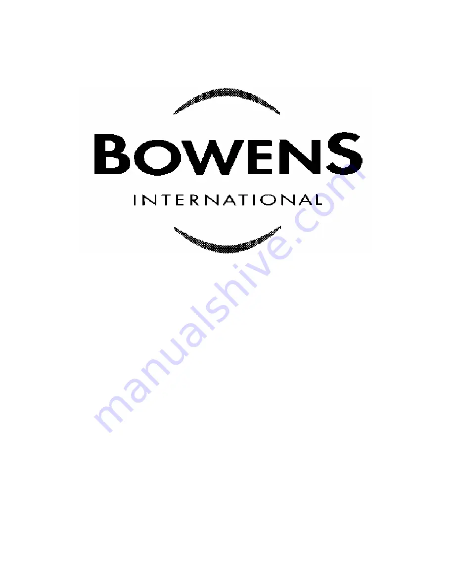 Bowens BW-1070 Operating Instructions Manual Download Page 1