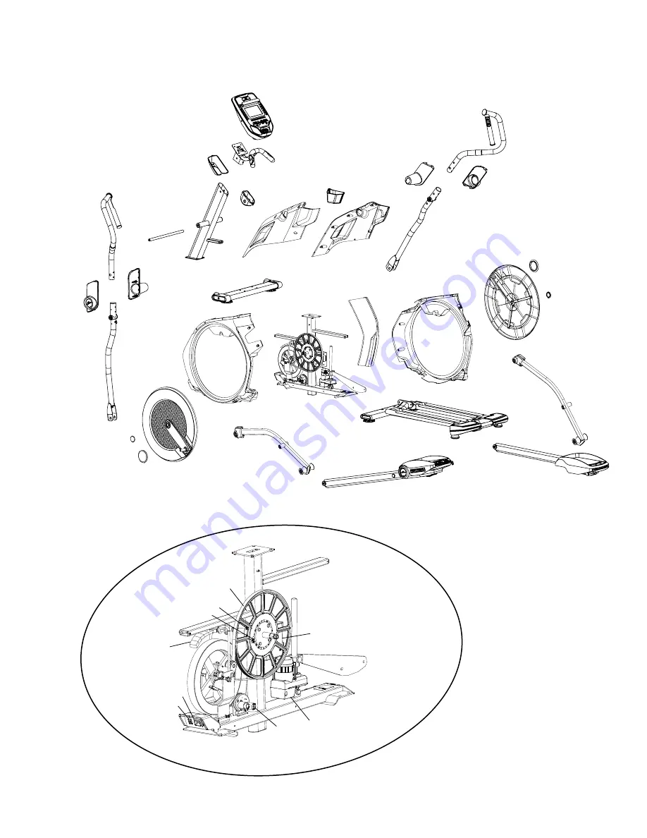 Bowflex BXE116 Assembly & Owners Manual Download Page 49