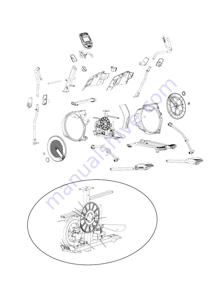 Bowflex BXE216 Assembly & Owners Manual Download Page 49