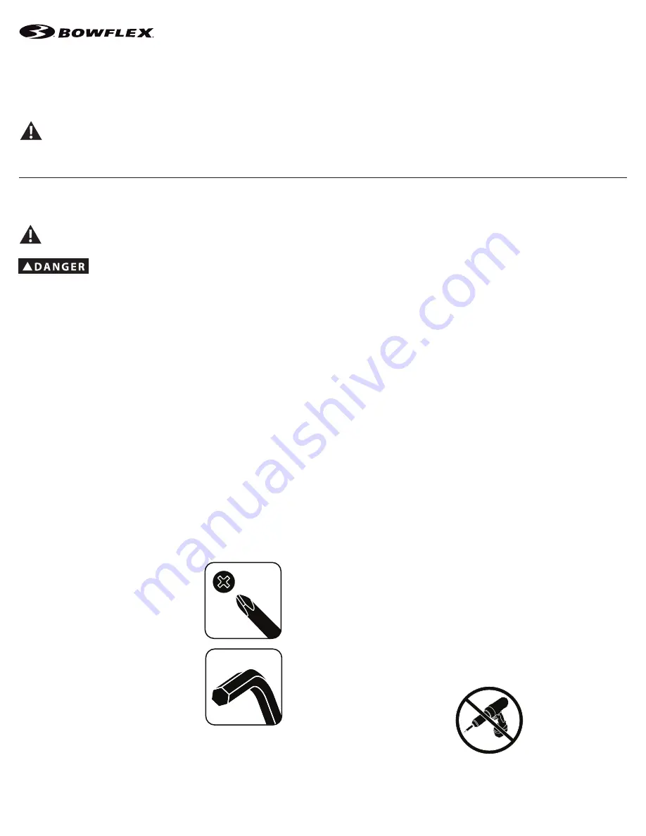 Bowflex BXT116 Service Manual Download Page 163