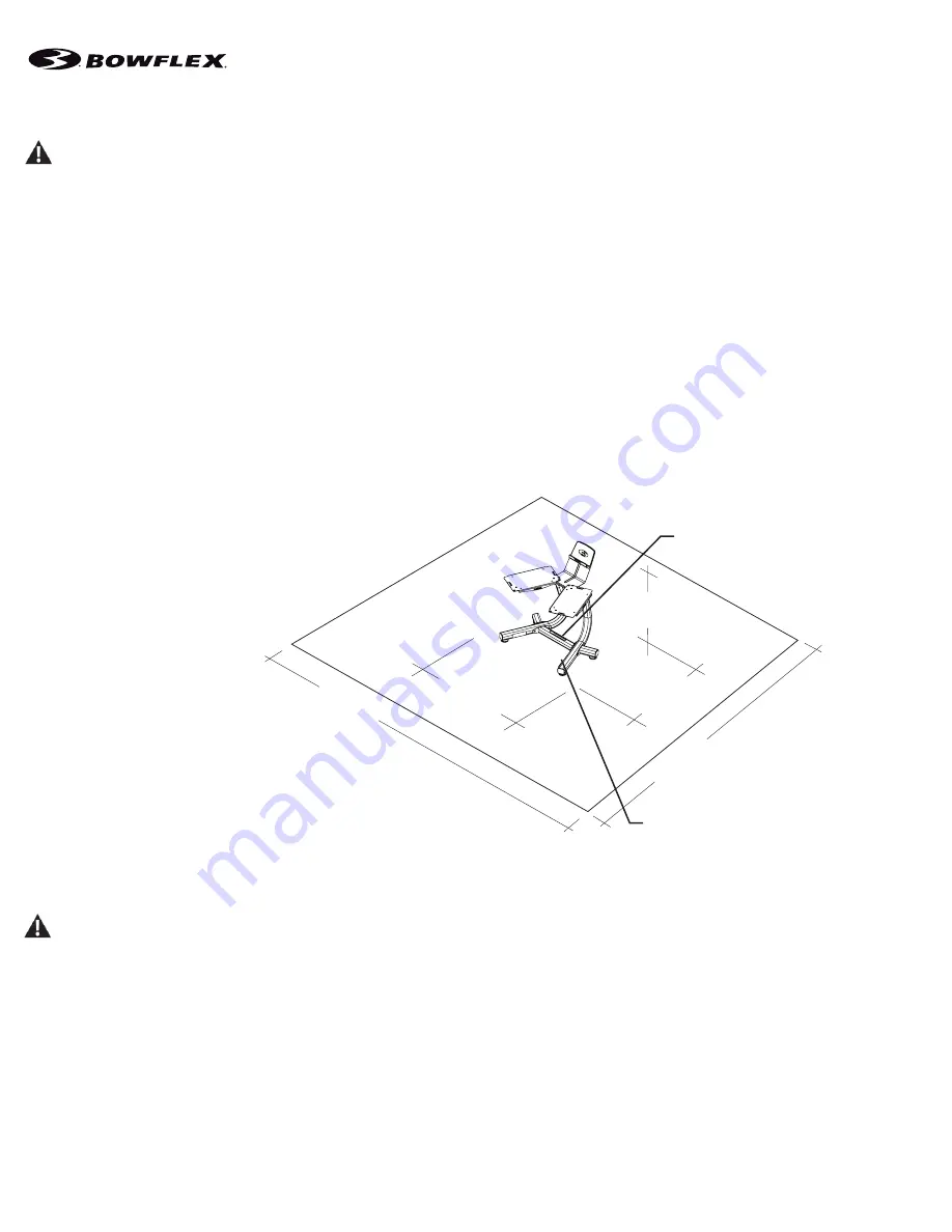 Bowflex SelectTech Stand User Manual Download Page 1