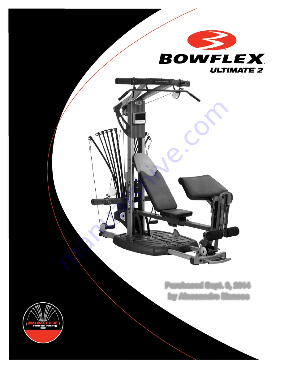 Bowflex ULTIMATE 2 Скачать руководство пользователя страница 1