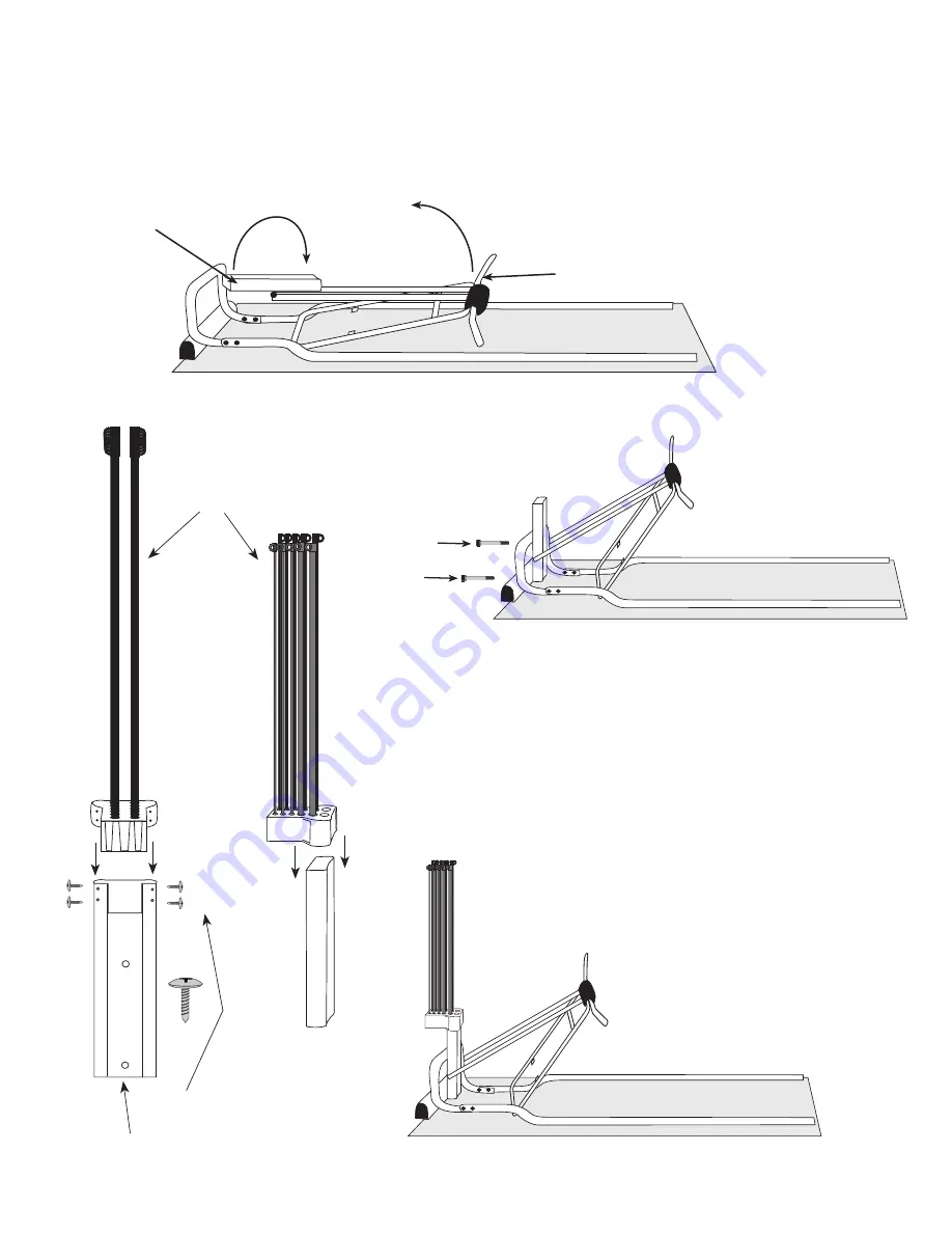 Bowflex VersaTrainer Assembly Manual Download Page 1