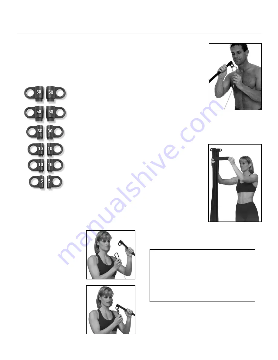 Bowflex Xceed Plus Owner'S Manual Download Page 9