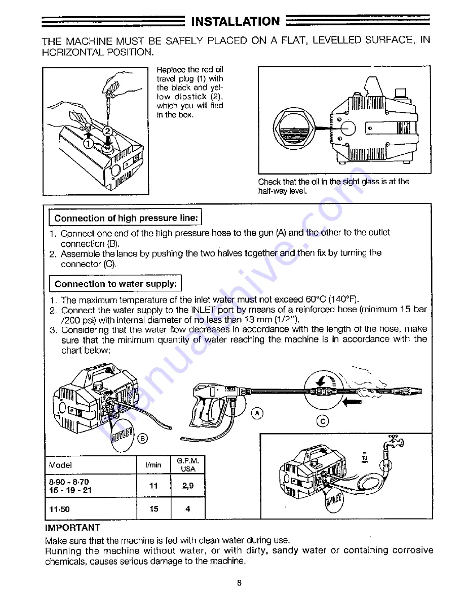 Boxjet Turbo 11-50 Operating Instructions Manual Download Page 12