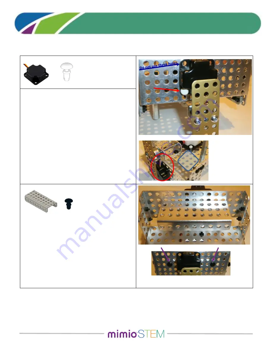 BOXLIGHT Mimio MyBot Assembly Instructions Manual Download Page 17