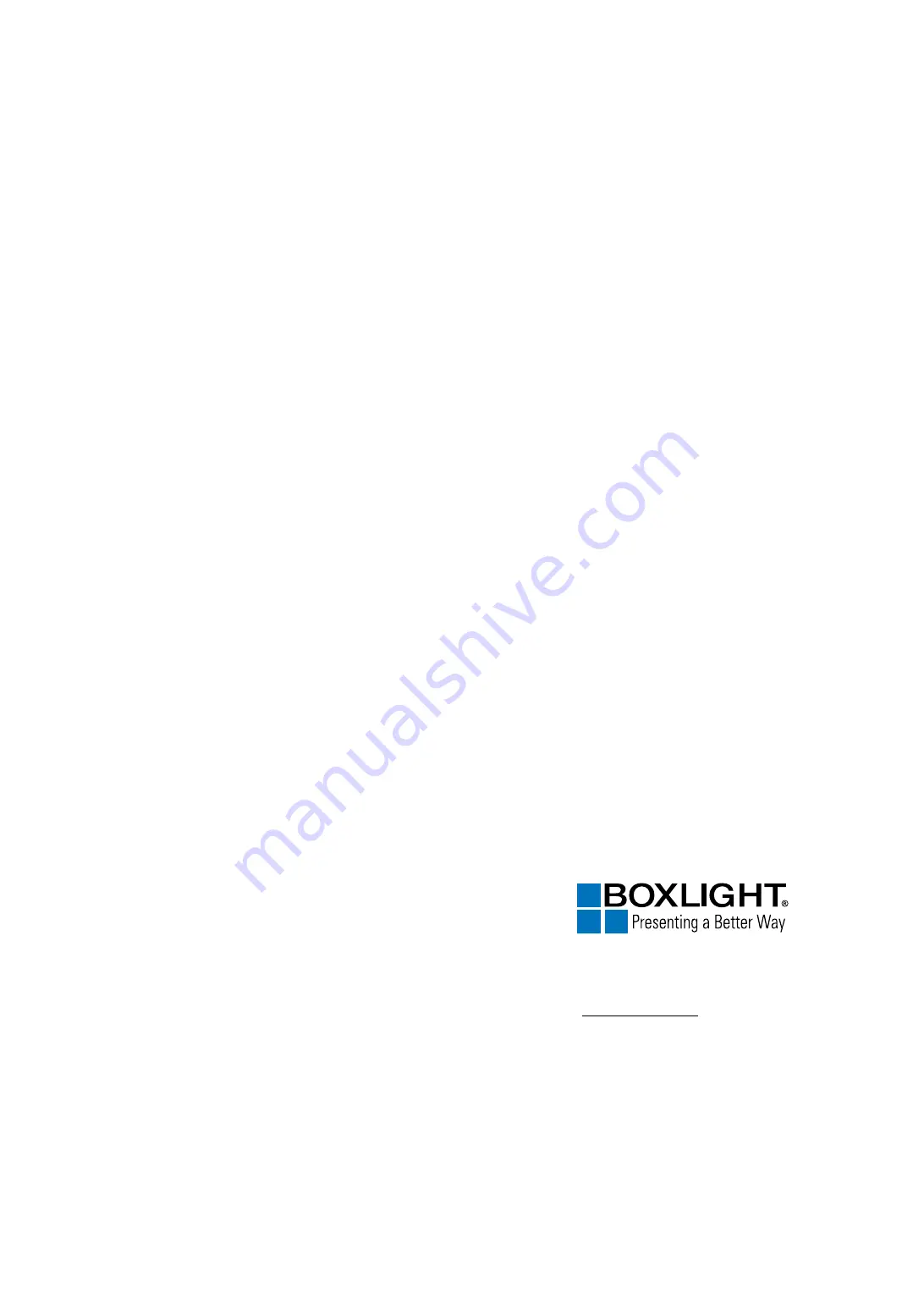 BOXLIGHT MP-38t User Manual Download Page 54