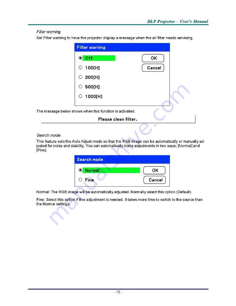 BOXLIGHT PRO7501DP User Manual Download Page 78