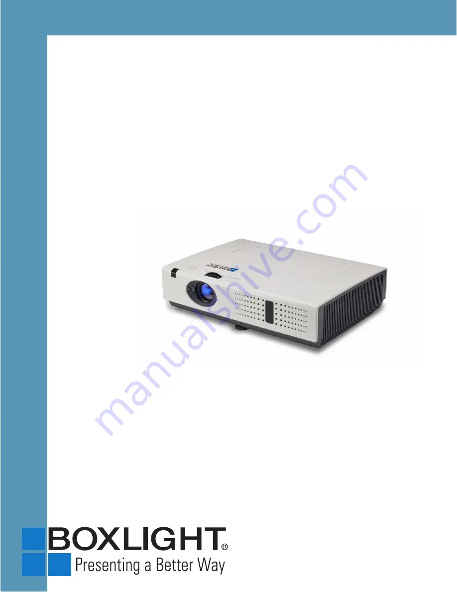 BOXLIGHT ProjectoWrite7 P7 WX32N User Manual Download Page 1