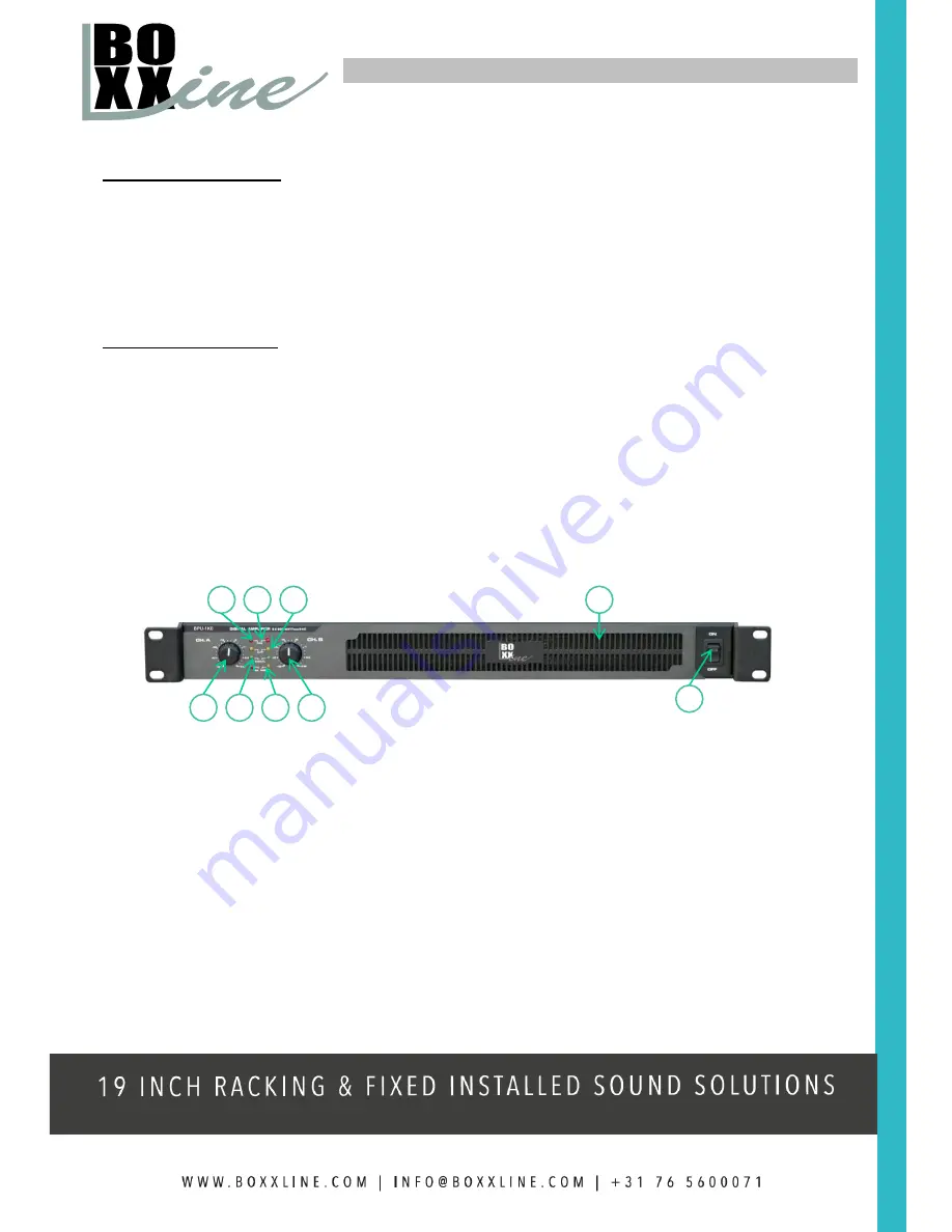 Boxxline BDA-1100 Manual Download Page 5