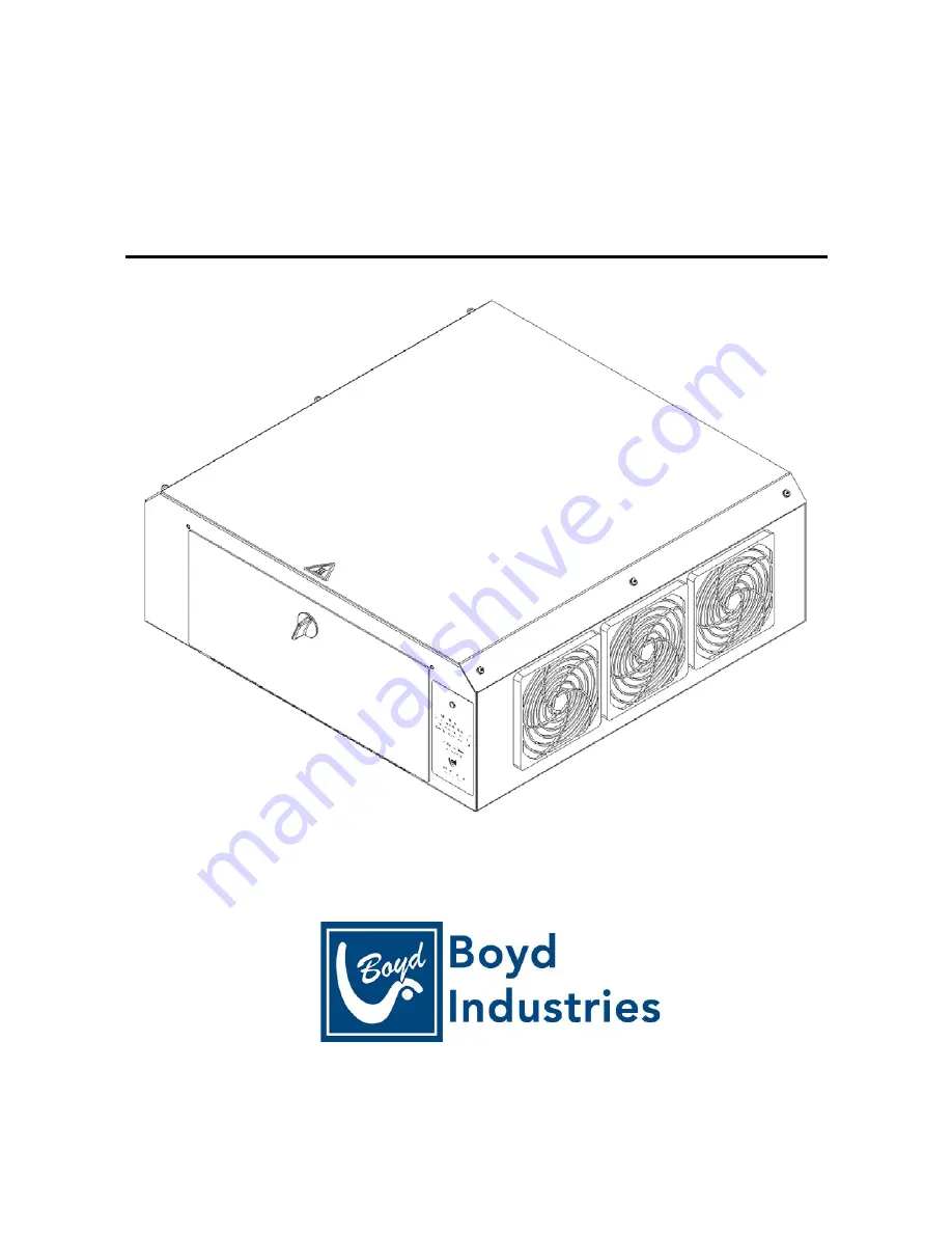 Boyd DryCurve1100 Скачать руководство пользователя страница 1