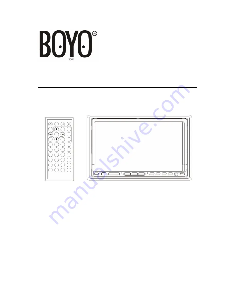 Boyo AVD701 Owner'S Manual Download Page 1