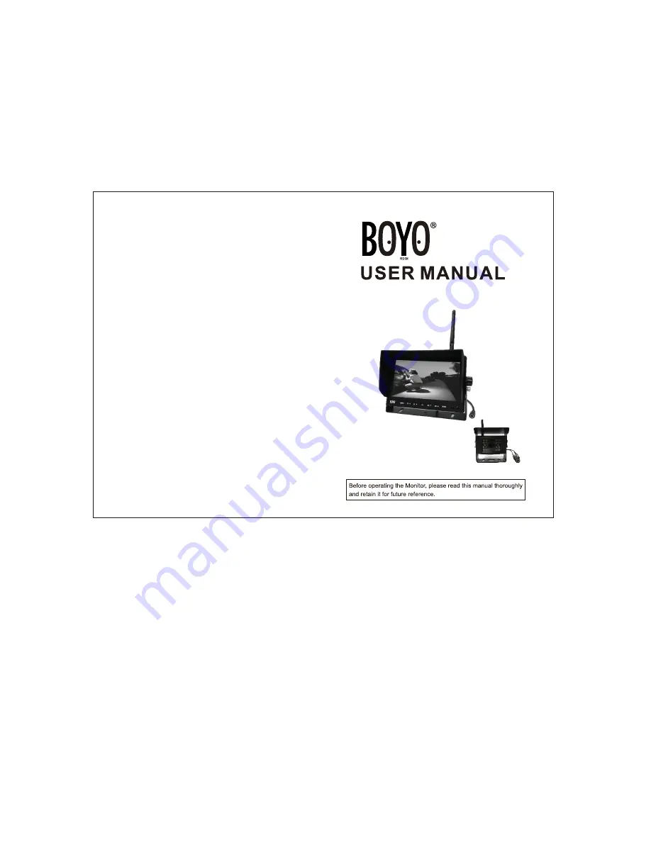 Boyo VTC702R User Manual Download Page 1