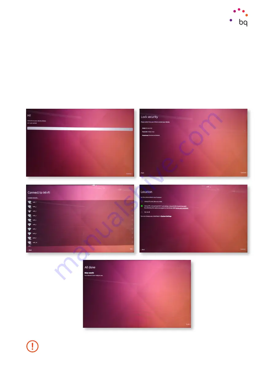 bq Aquaris M10 Ubuntu Edition Complete User'S Manual Download Page 12