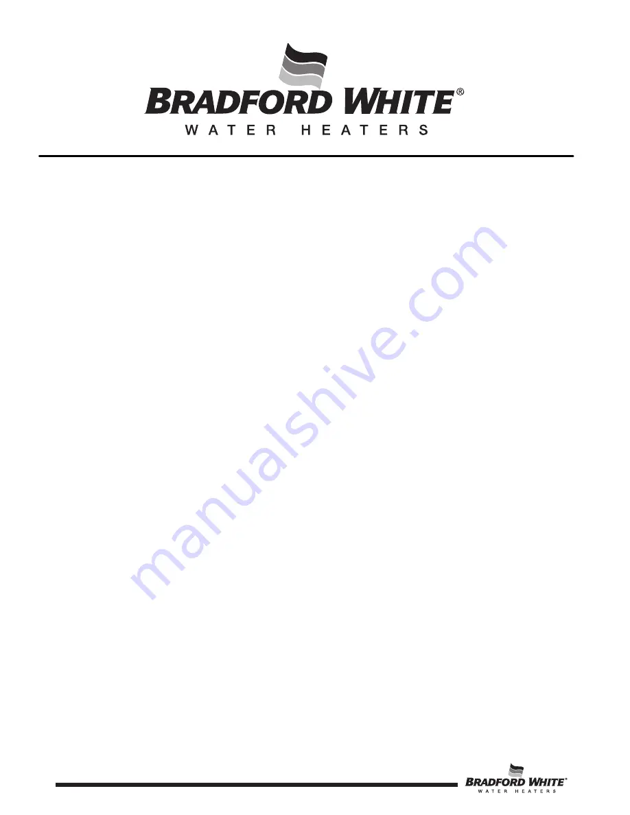 Bradford White 25X78B N Series Скачать руководство пользователя страница 2