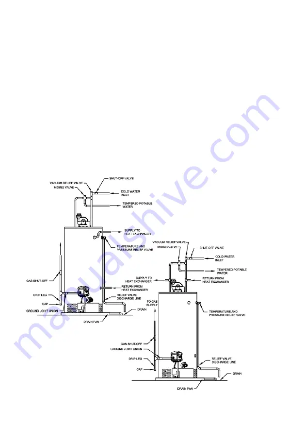 Bradford White Combi2 TTW C-DW2-TW50T10FBN Скачать руководство пользователя страница 47