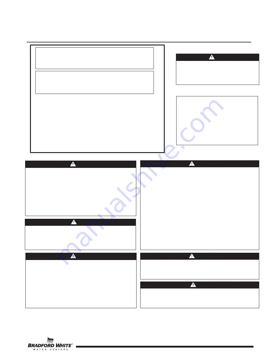 Bradford White LC2PDV50H76 Скачать руководство пользователя страница 3