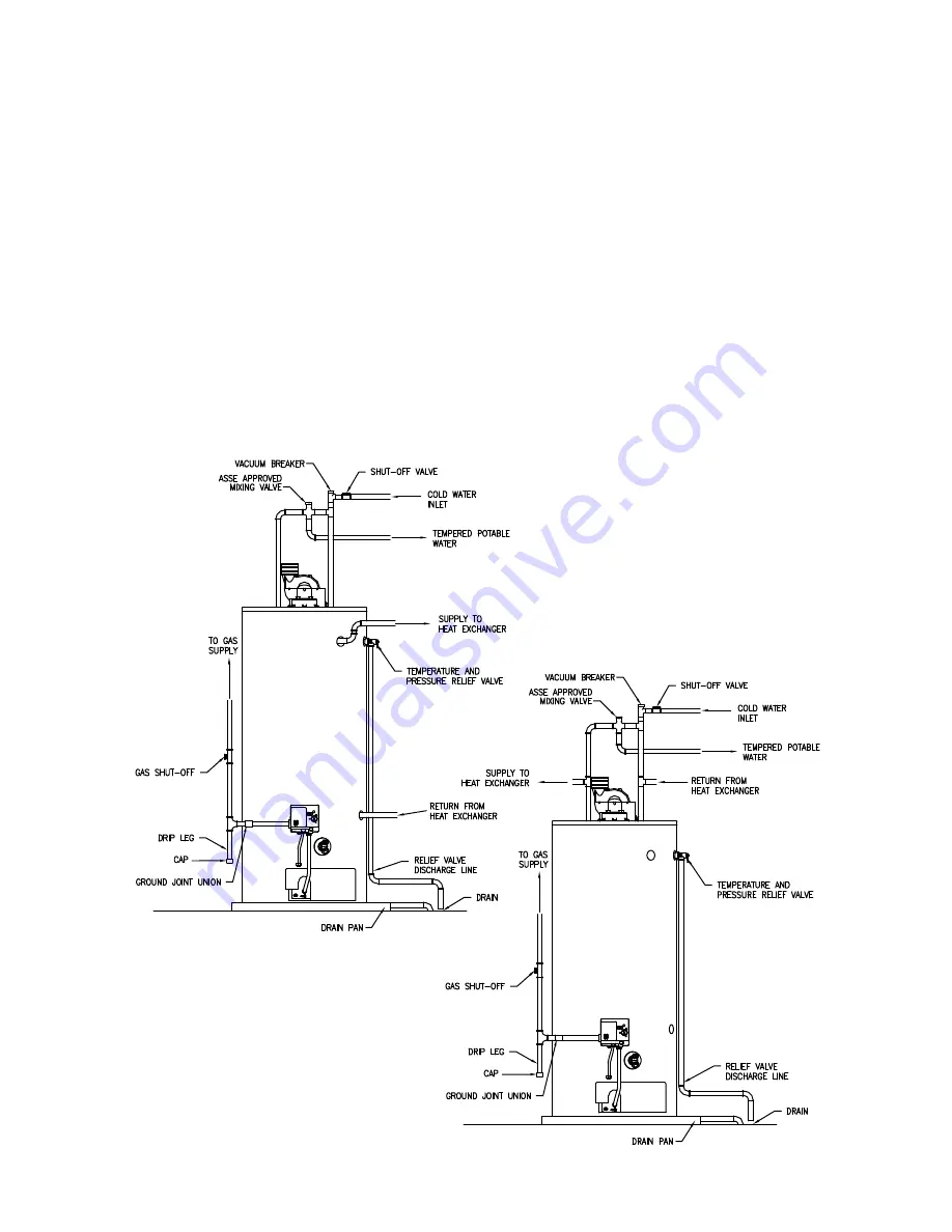 Bradford White PDX1-40S6FBN Скачать руководство пользователя страница 54