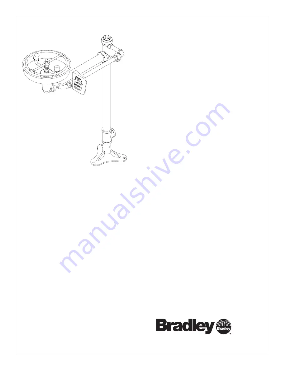 Bradley S19-210BF Installation Download Page 1