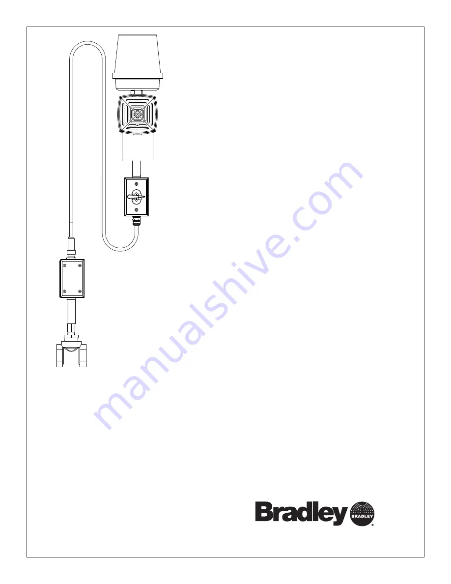 Bradley S19-320B Installation Manual Download Page 1