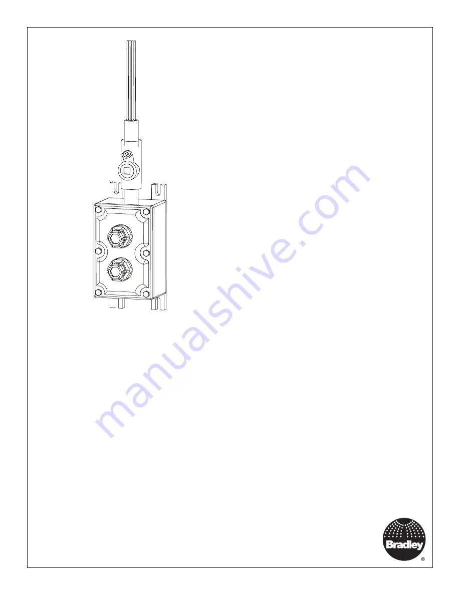 Bradley S19-889EXP1A Installation Manual Download Page 1