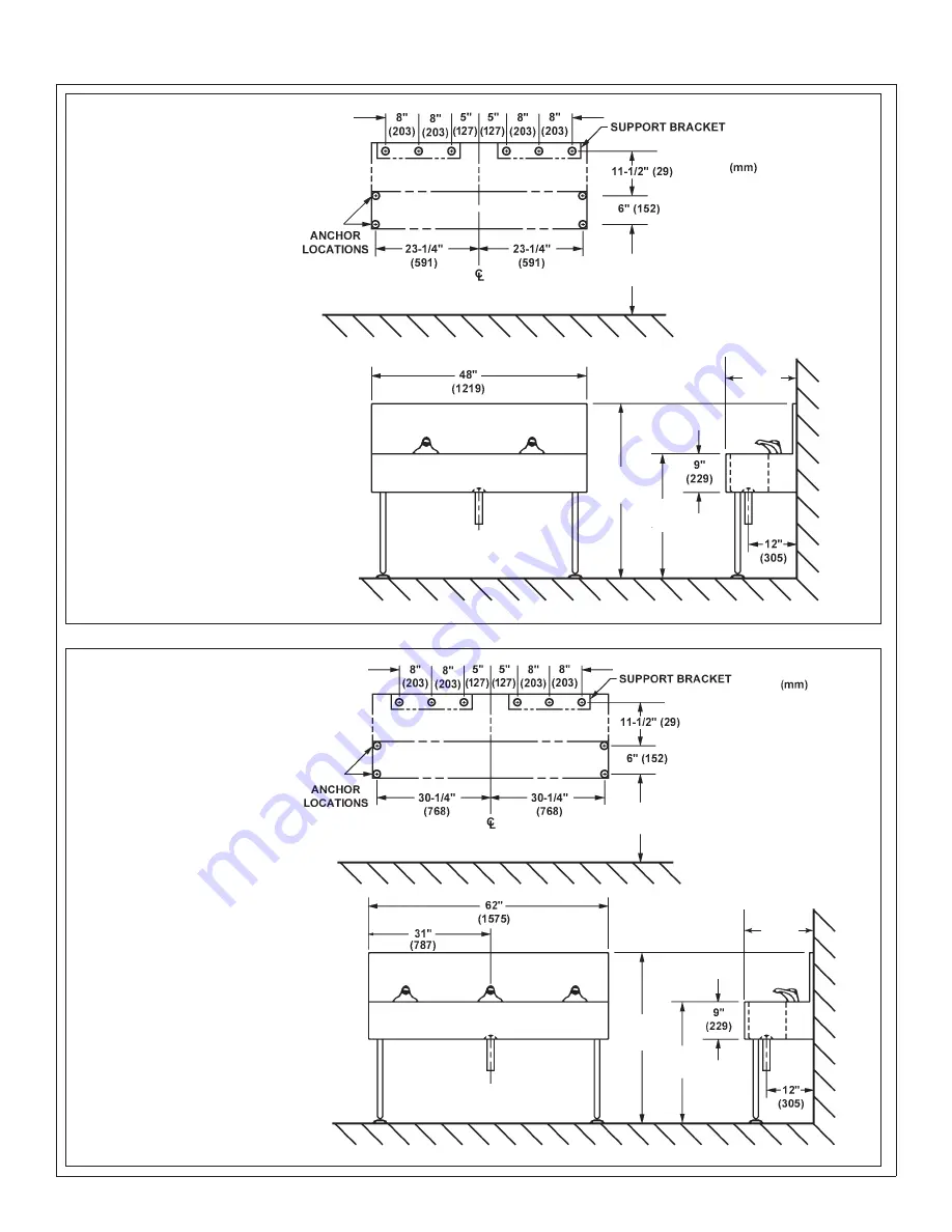 Bradley S96-085 Installation Manual Download Page 3