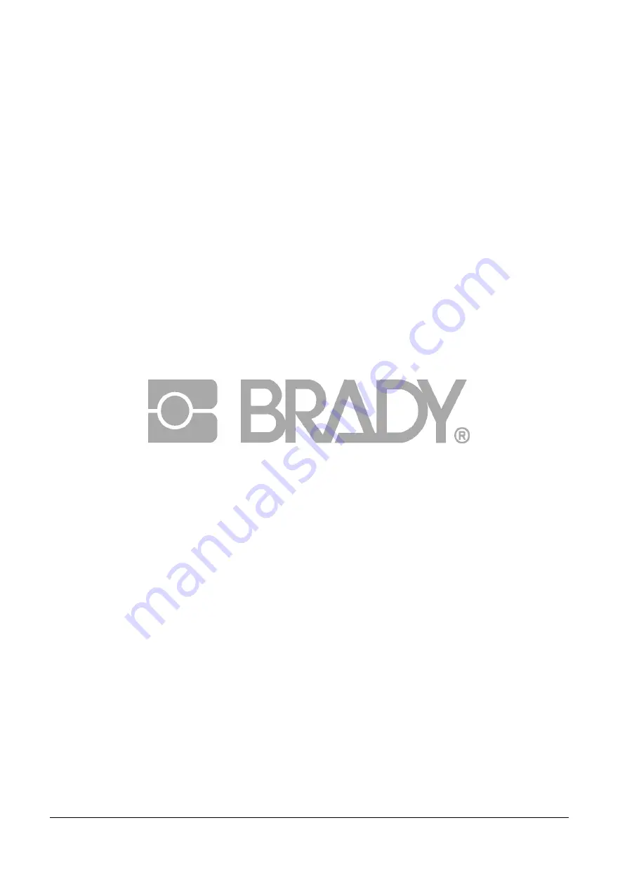 Brady Bradyprinter 200MVP User Manual Download Page 94