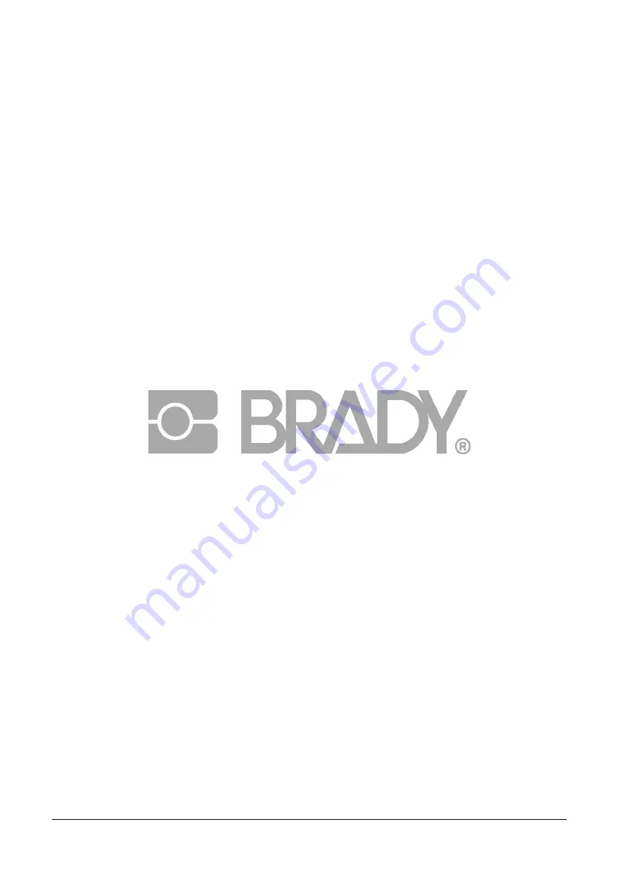 Brady Bradyprinter 200MVP User Manual Download Page 110