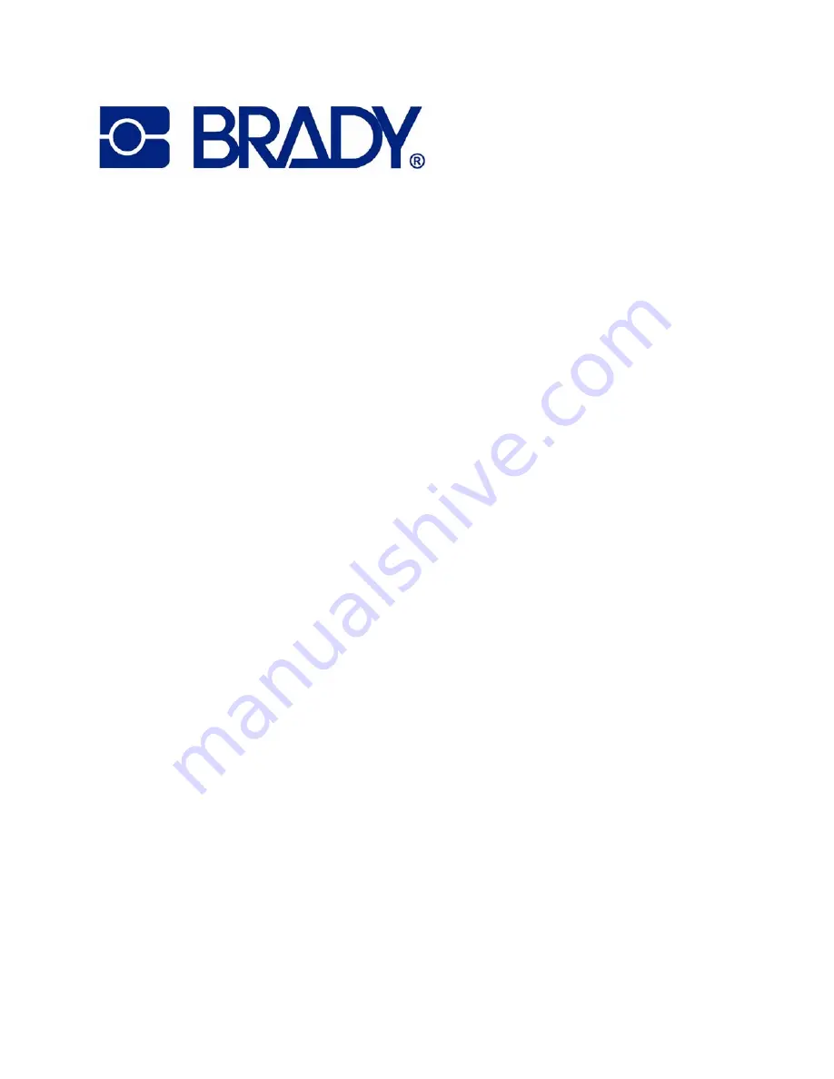 Brady Bradyprinter 300 MVPplus Quick Reference Manual Download Page 20