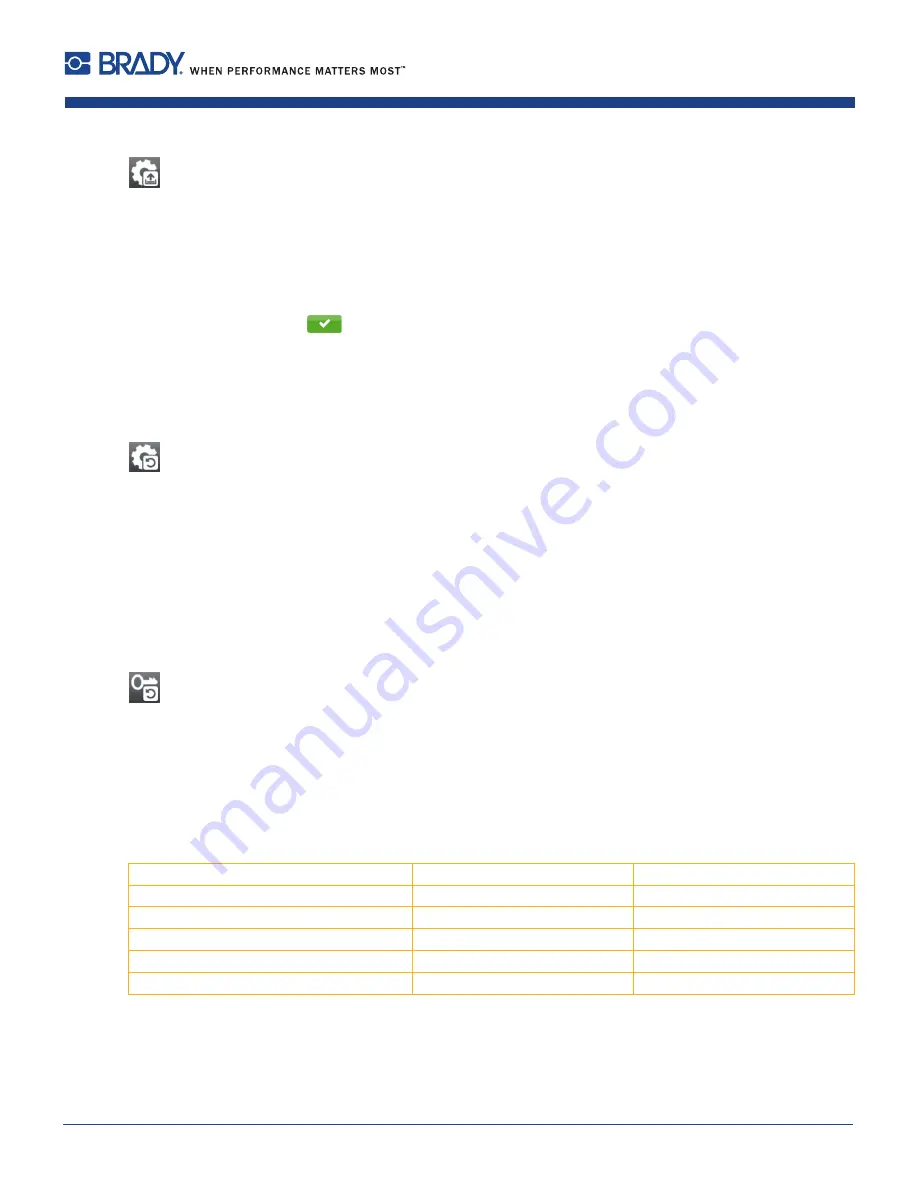 Brady BradyPrinter i5100 Setting Configurations And Connectivity Manual Download Page 47