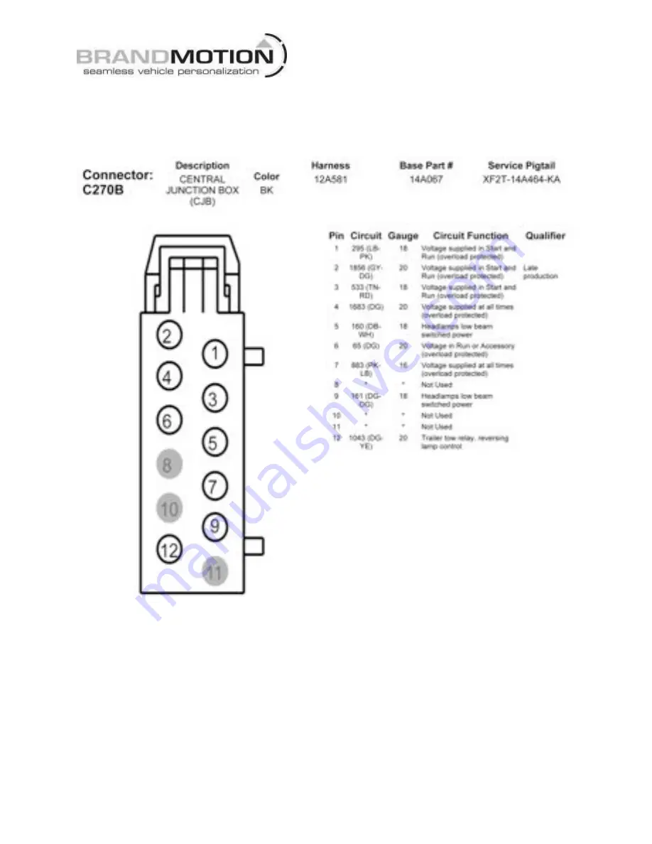 BrandMotion AVMS-3600 Скачать руководство пользователя страница 14