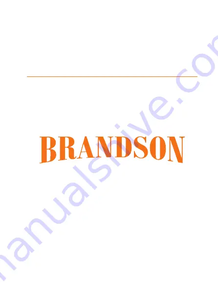 Brandson Equipment 304978 User Manual Download Page 1