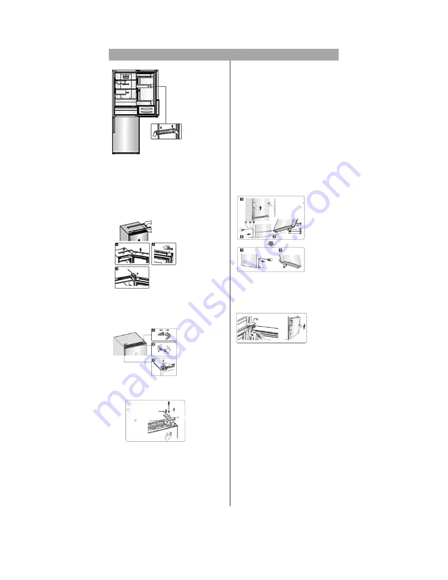 Brandt BFC504YNW-YNX Instruction Manual Download Page 32